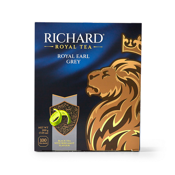 Чай чёрный Royal Earl Grey Richard берга­мот