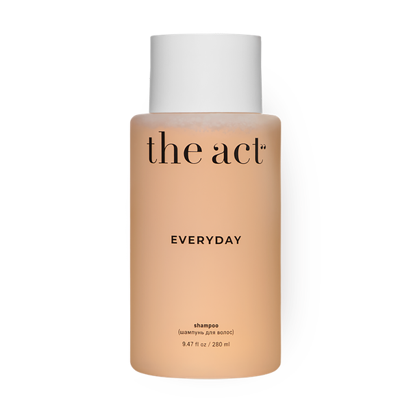 Шампунь The Act Everyday с гидролатами и растительными протеинами
