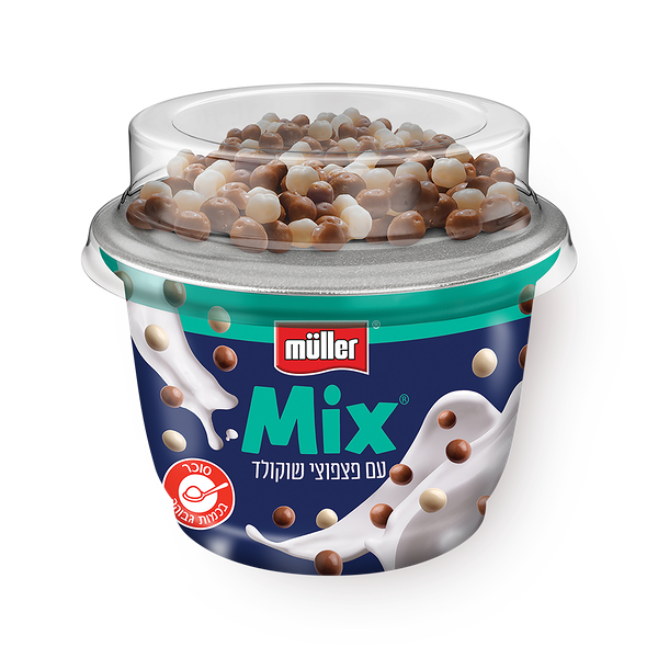 Muller Mix Yogurt with chocolate crackers 4.3%
