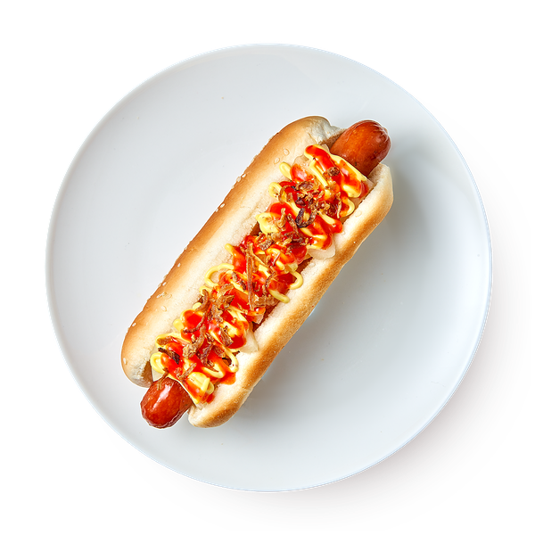 Хот-дог датский острый с куриной колбаской «Из Лавки»