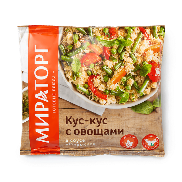 Кускус с овоща­ми Мираторг