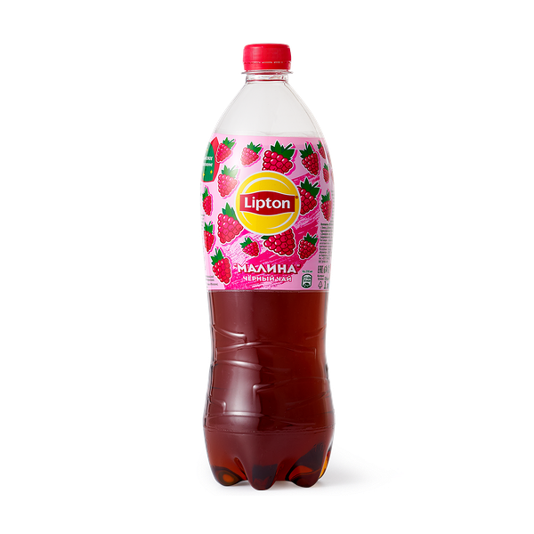 Чай холод­ный чёрный Lipton малина