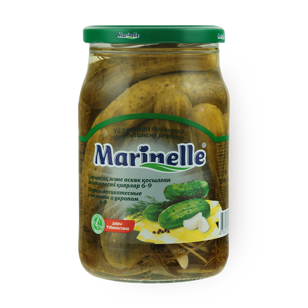 Огурцы маринованные Marinelle высший сорт
