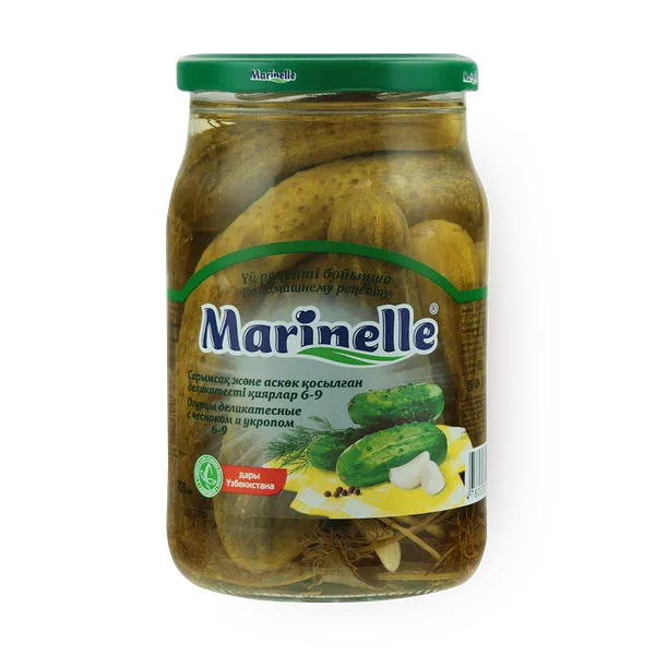 Огурцы маринованные Marinelle высший сорт