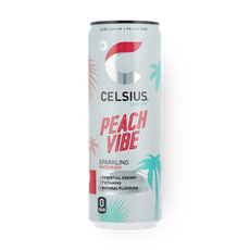 CELSIUS white peach sparkling