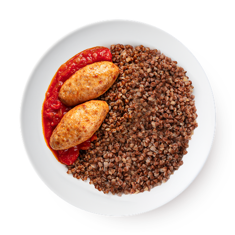 Люля куриные с гречкой Mazzali