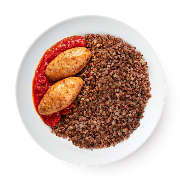 Люля куриные с гречкой Mazzali
