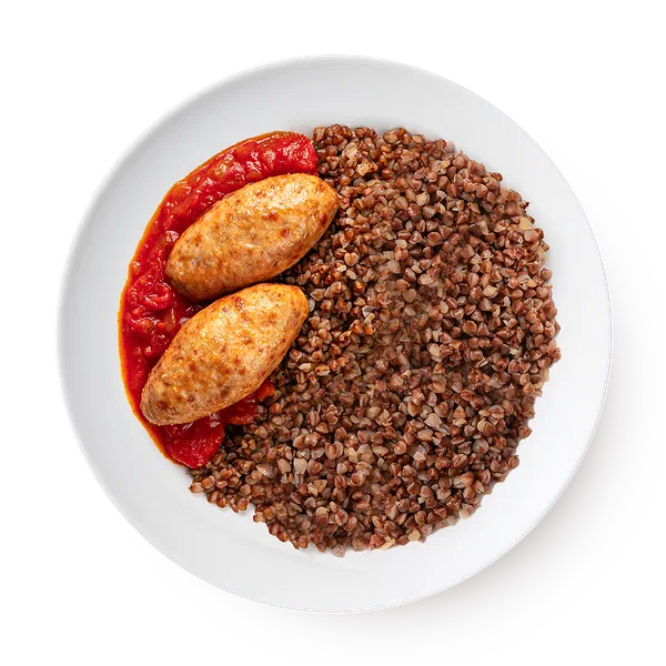 Люля куриные с гречкой Mazzali