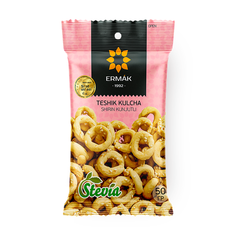 Сушки сладкие Ermak с кунжутом