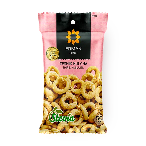 Сушки сладкие Ermak с кунжутом