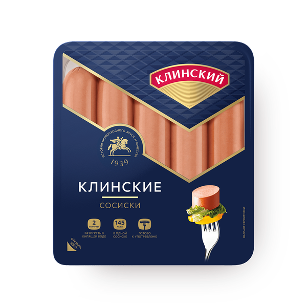 Сосиски Клинские «Клинский»