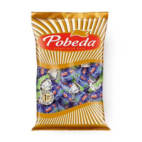 Конфеты шоколадные Соната «Победа вкуса» с лесным орехом без сахара