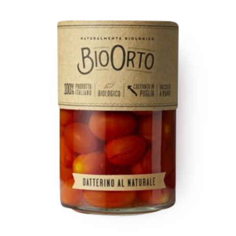 Bio Orto canned  red cherry tomatoes