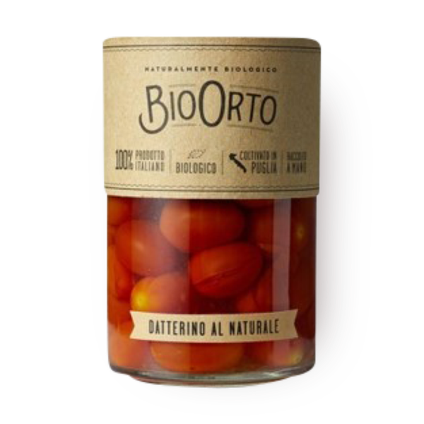 Bio Orto canned  red cherry tomatoes