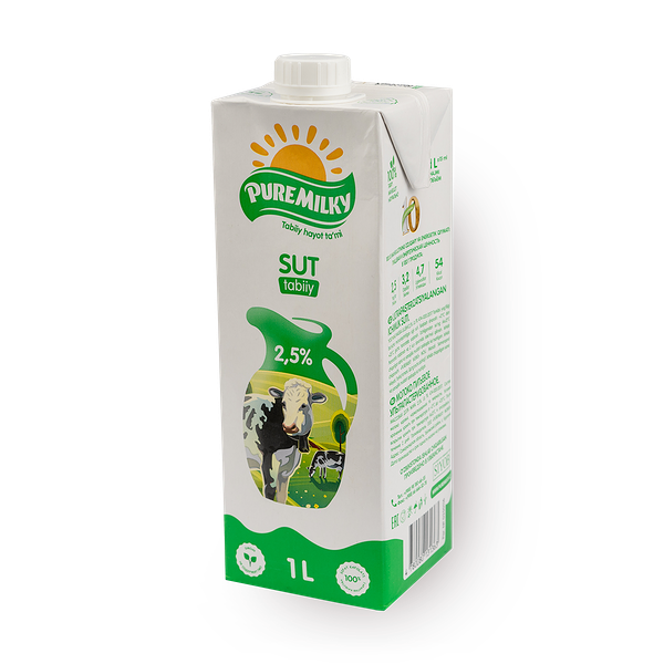 Молоко 2,5% Pure Milky