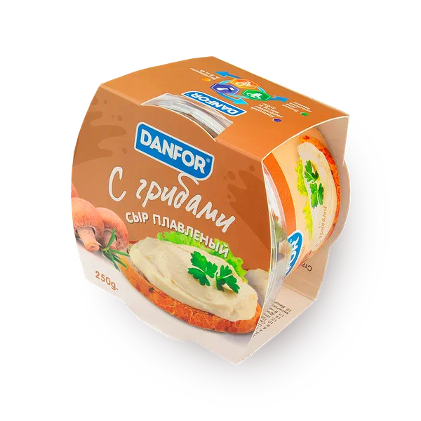 Сыр плавленый Danfor грибной