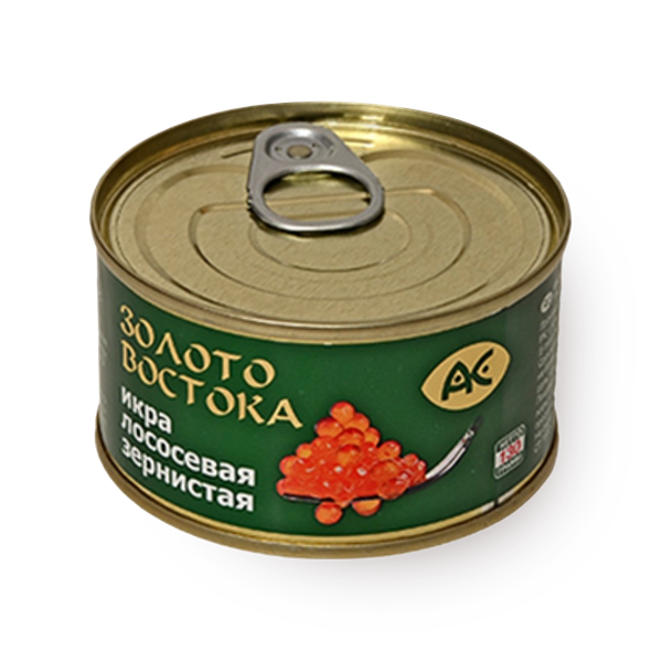 Икра лососевая зернистая «АС» Золото востока