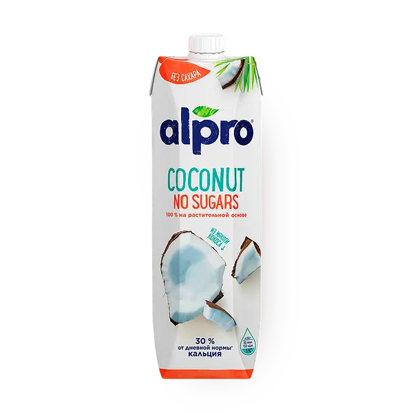 Напиток растительный кокос Alpro без сахара 1,2%