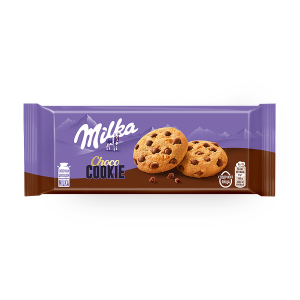 Печенье Choco Cookie Milka с шокола­дом