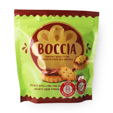 Boccia Cookies filled with hazelnut cream