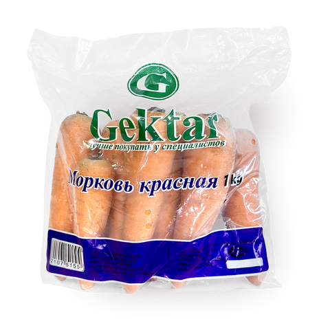 Морковь красная