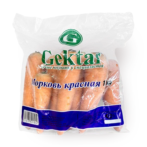 Морковь красная