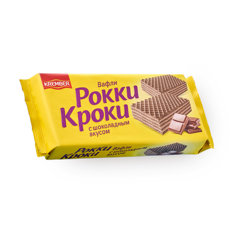Вафли «Рокки Кроки» с шоколадным вкусом