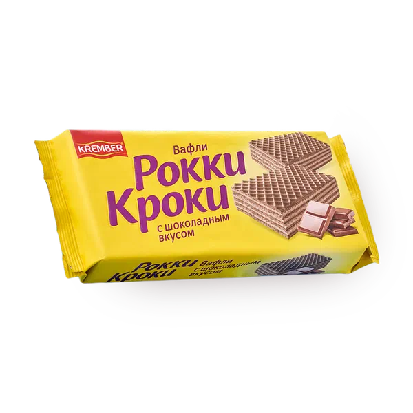 Вафли «Рокки Кроки» с шоколадным вкусом