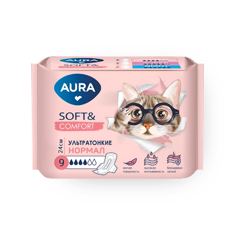 Прокладки гигиенические Aura Ultra Normal