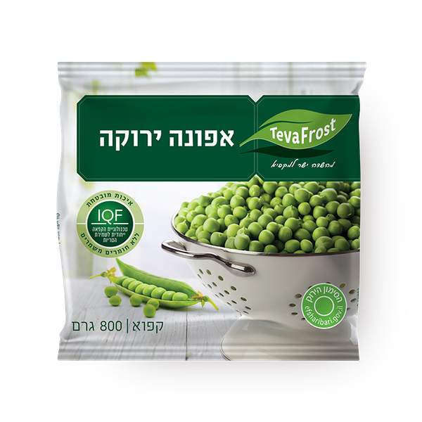 Green peas Teva Frost frozen