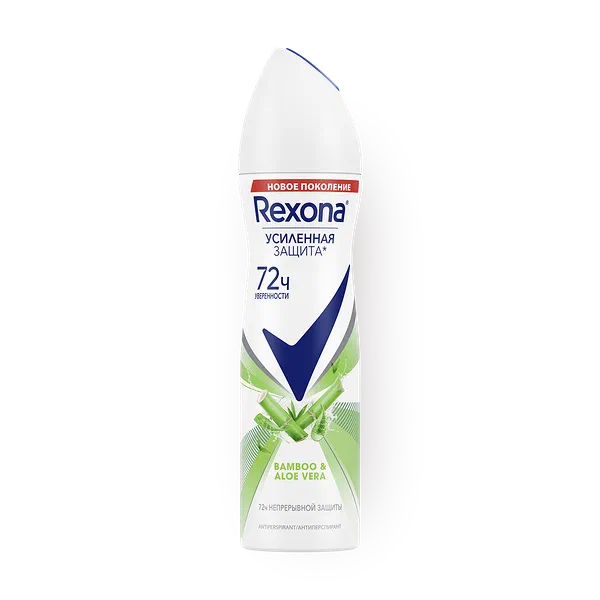 Дезодорант-антиперспирант Rexona Women Свежесть бамбука и алоэ вера