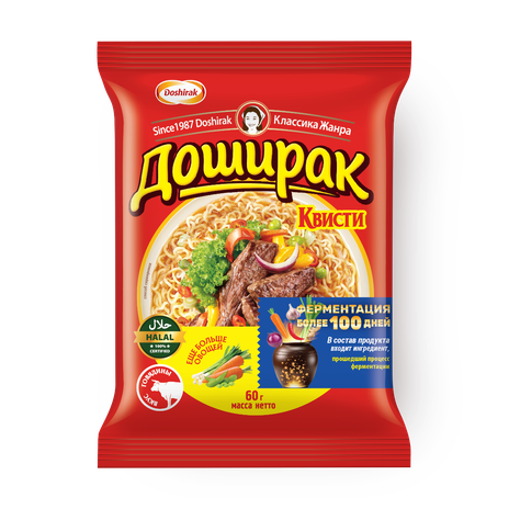 Лапша «Доширак» говядина