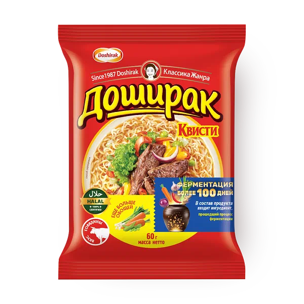 Лапша «Доширак» говядина