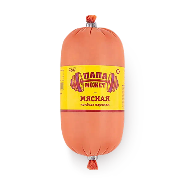 Колбаса мясная «Папа может» варёная