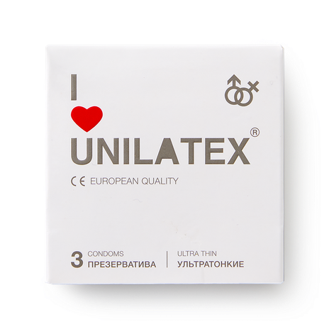 Презервативы Unilatex Ultra Thin Ультратонкие