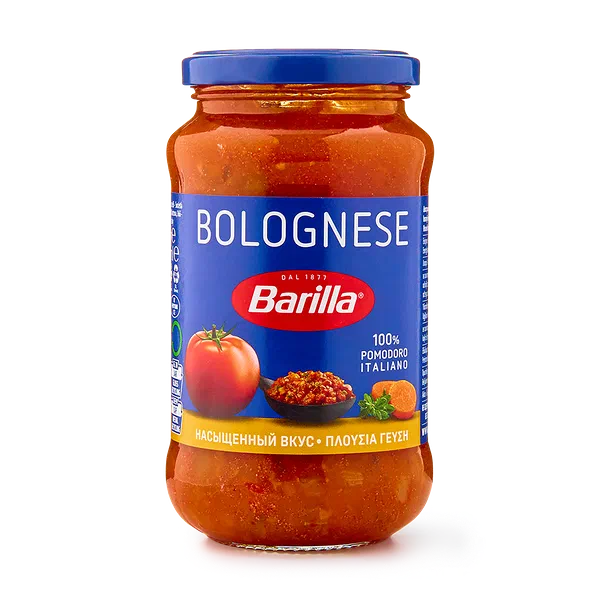 Соус томатный Basilico Barilla с базиликом, 400 г — купить с доставкой ...