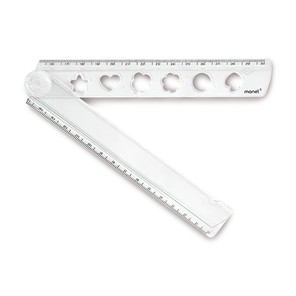 Линейка складная Monet Holographic 30 см
