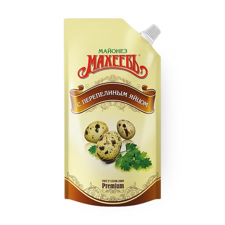 Майонез с перепелиным яйцом «Махеевъ» 67%