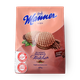 Maner cocoa crispy waffles filled with cocoa cream