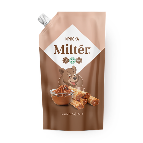 Молоко сгущённое Ириска Milter 8,5%