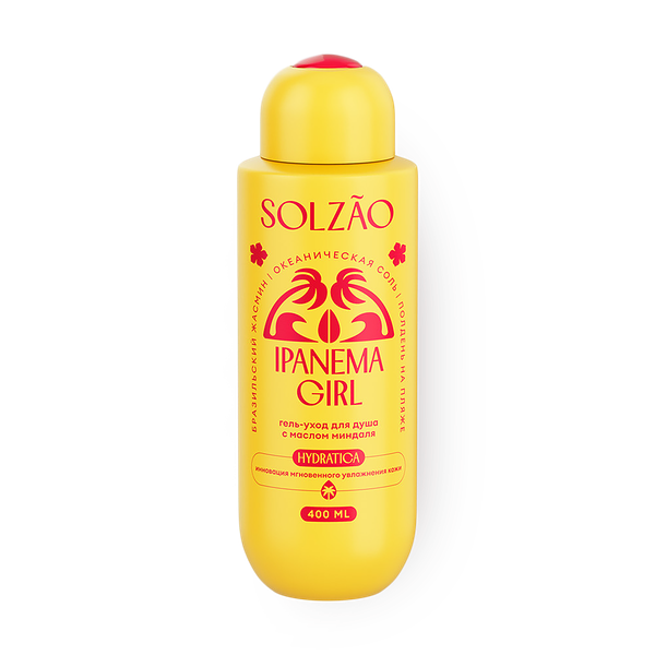 Гель-уход для душа Solzao Ipanema Girl с маслом миндаля