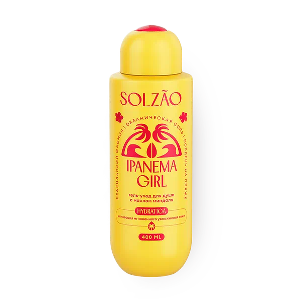 Гель-уход для душа Solzao Ipanema Girl с маслом миндаля