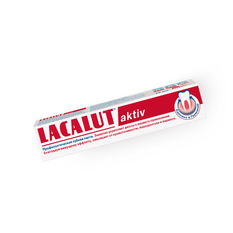 Зубная паста Lacalut Aktiv