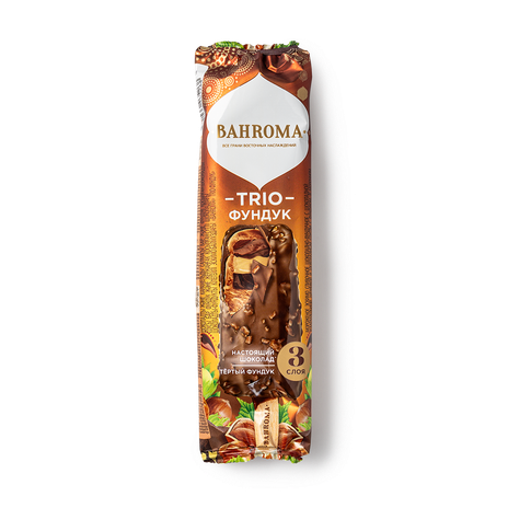 Мороженое Trio Bahroma фундук