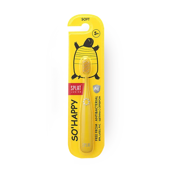 Зубная щётка детская Splat Junior с 5 лет мягкая