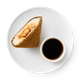 Онигирадзу с курицей и вялеными томатами с соевым соусом Creative Kitchen