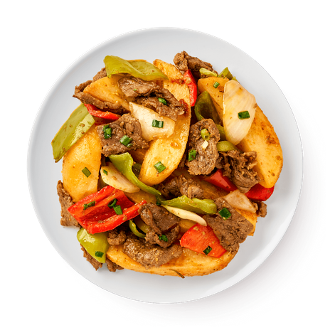 Картофель с мясом «Сегодня»