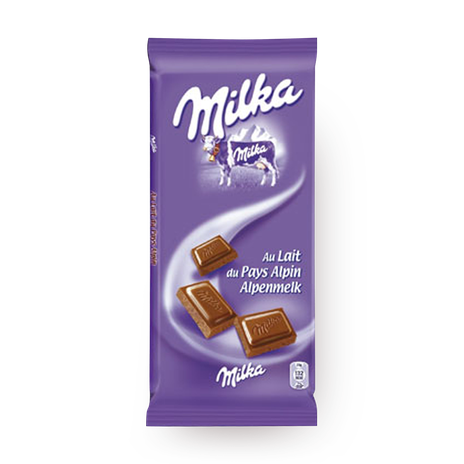 Milka Milk chocolate bar