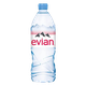 Evian minrel water plastic bottle