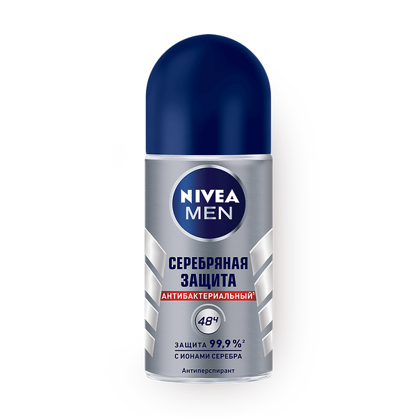 Дезодо­рант Nivea Men Сереб­ряная защита